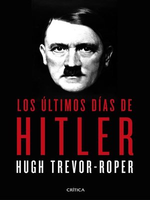 cover image of Los últimos días de Hitler